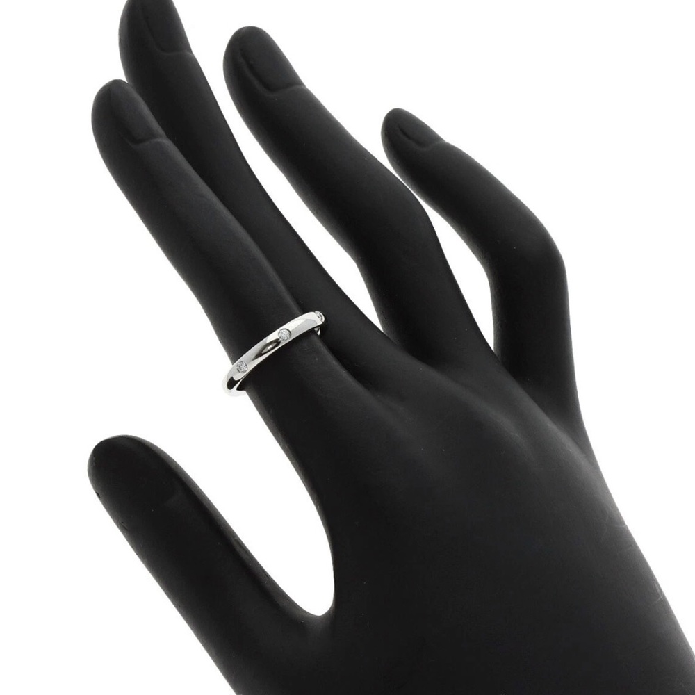 Authentic Van Cleef & Arpels Ring Infini Etoile 3P Diamond Ring - Picture 7 of 7